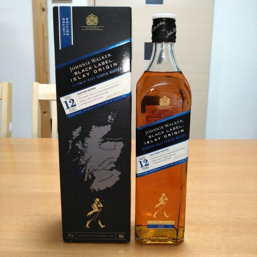 ◆ジョニーウォーカー◆ブラックラベル12年◆アイラオリジン◆限定品◆終売◆1本
