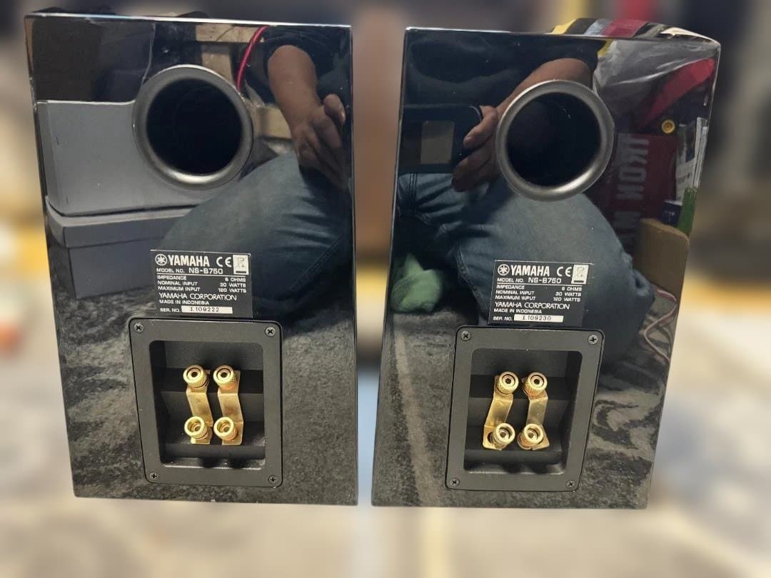 ２台SET　YAMAHA 2ウェイスピーカー NS-B750 ピアノブラック