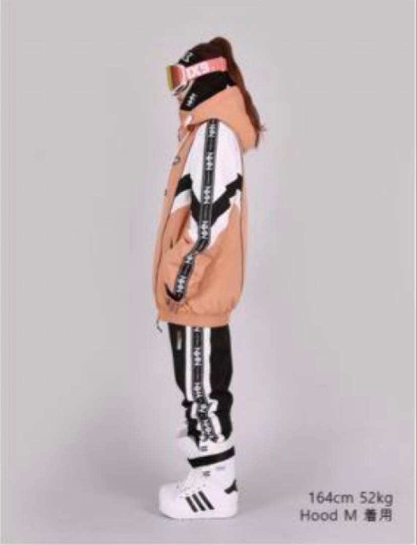 NNN エヌスリー　スノーボードウェア 青 韓国