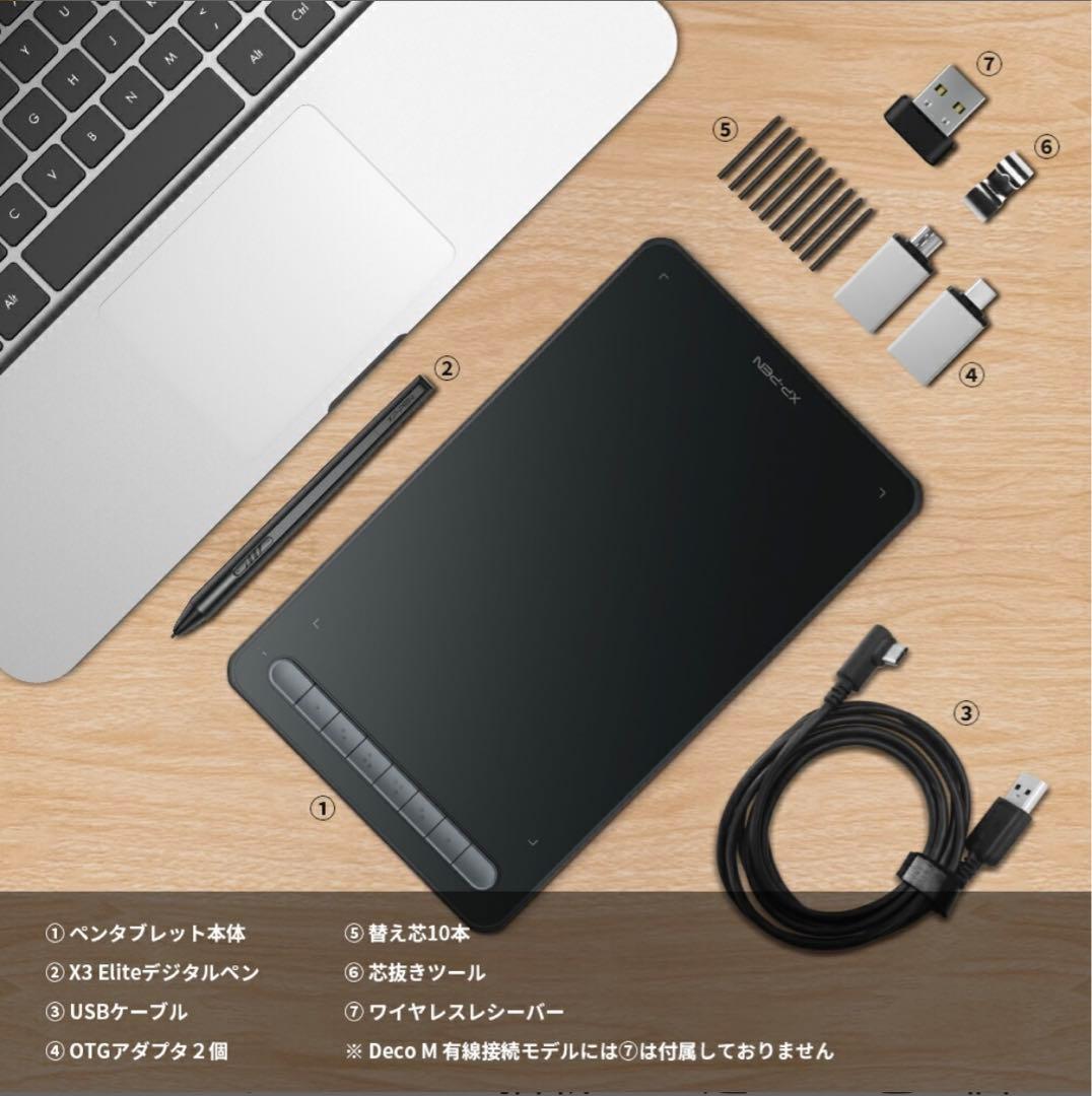 【新品同様】値下げ！XPPenDecoMWペンタブBluetoothスマホ対応