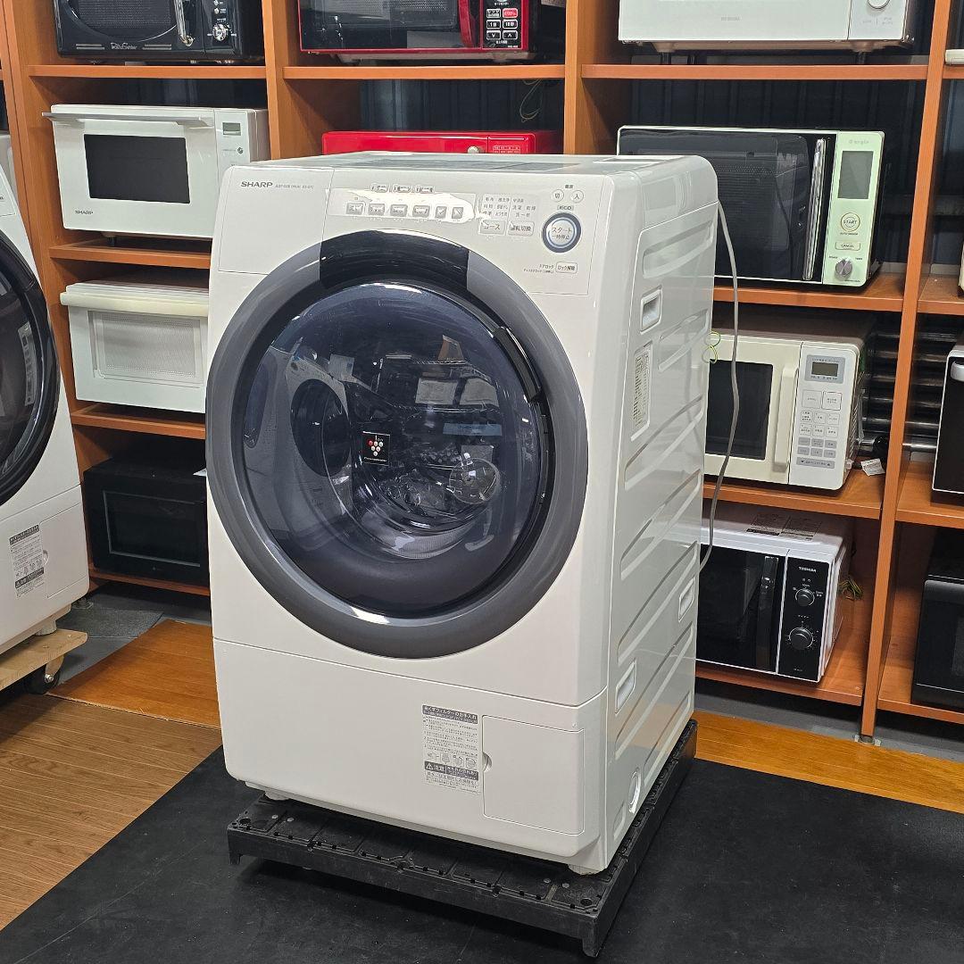 【完全分解洗浄済み】SHARP 7KG ドラム式洗濯機 2018年製