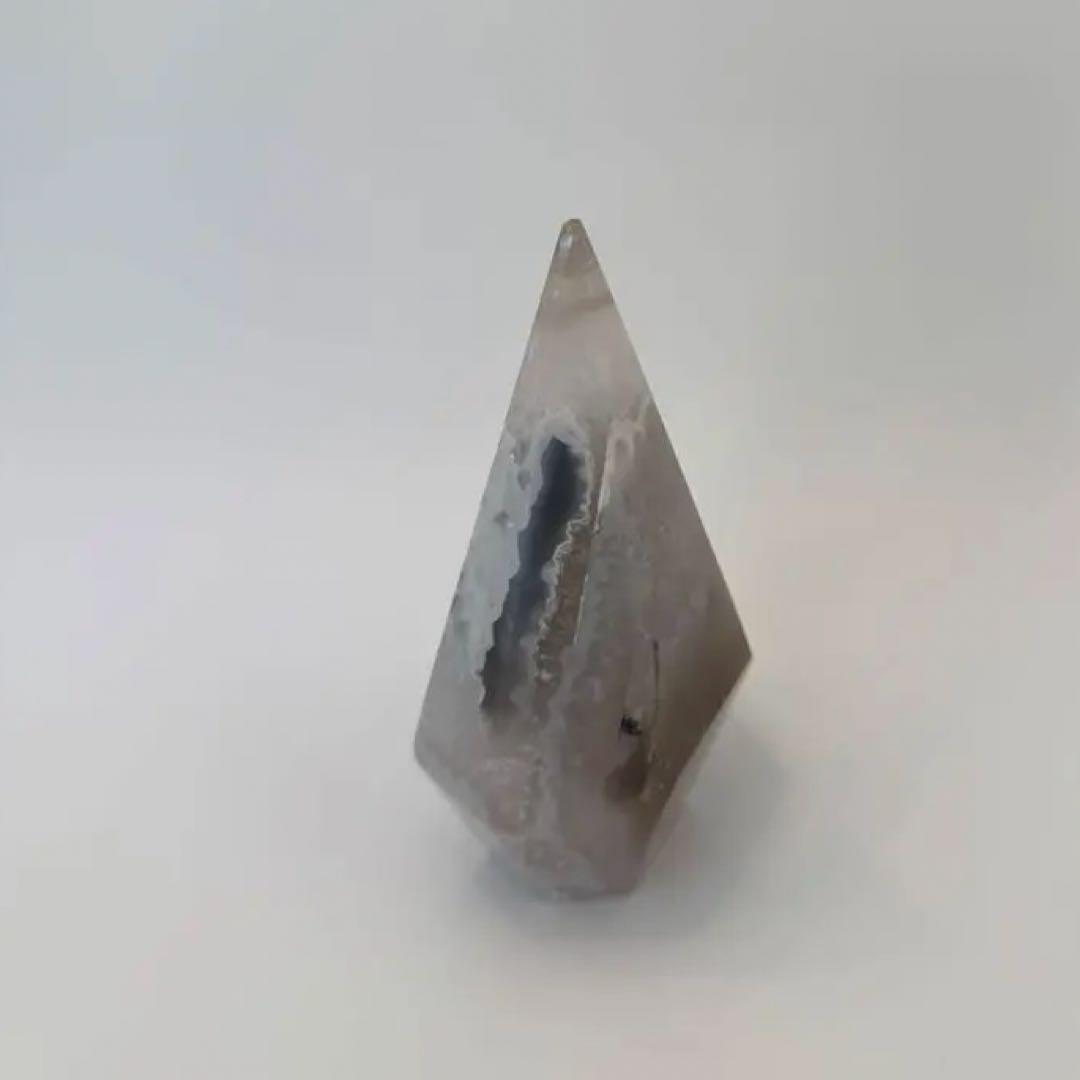 瑪瑙　ドゥルージー　ジオード　置物