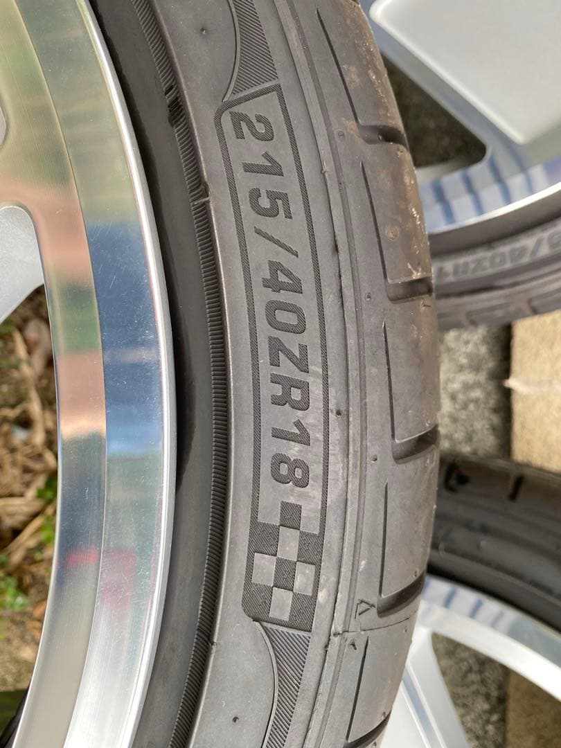 美品 3SDM 0.05 18インチ タイヤホイールセット