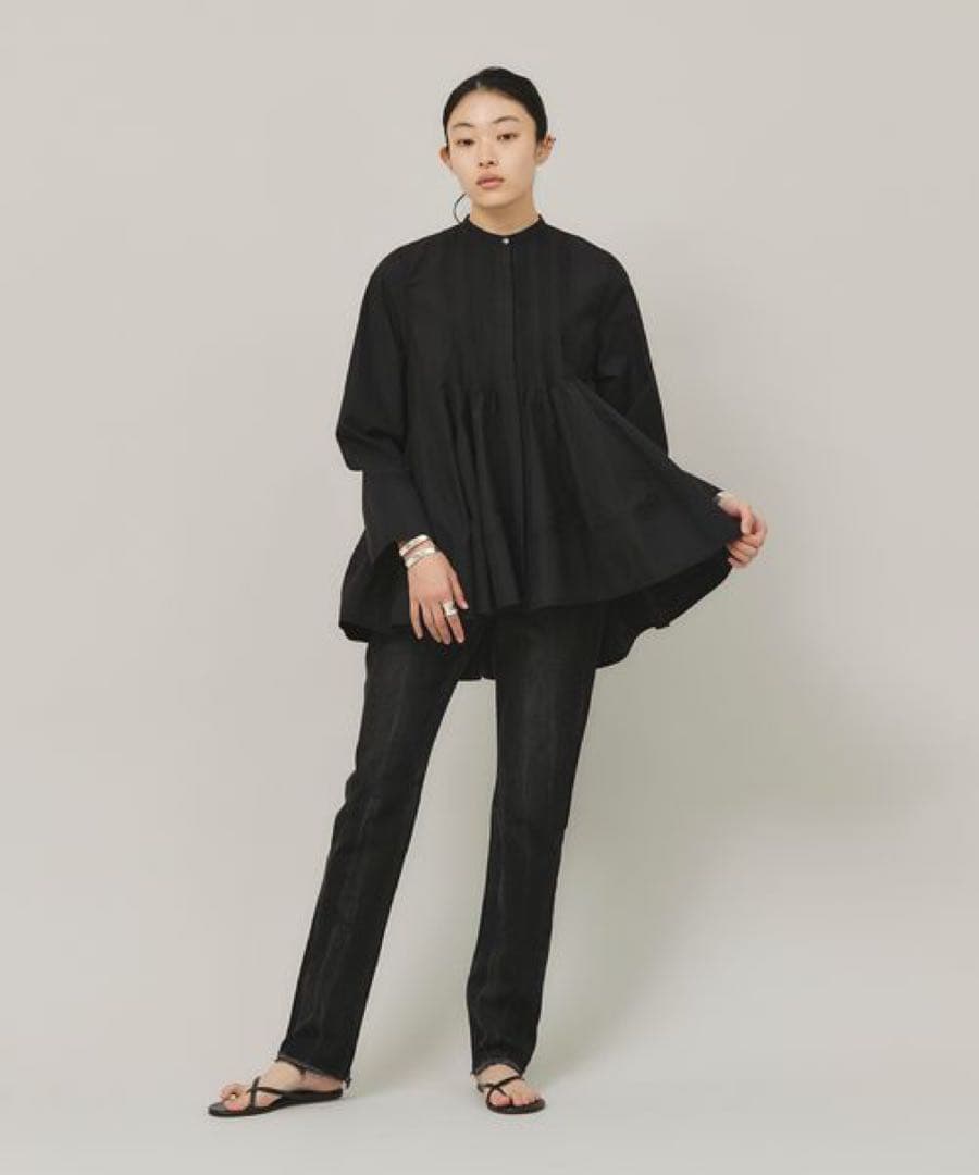 Curensology エアリーフレアブラウス