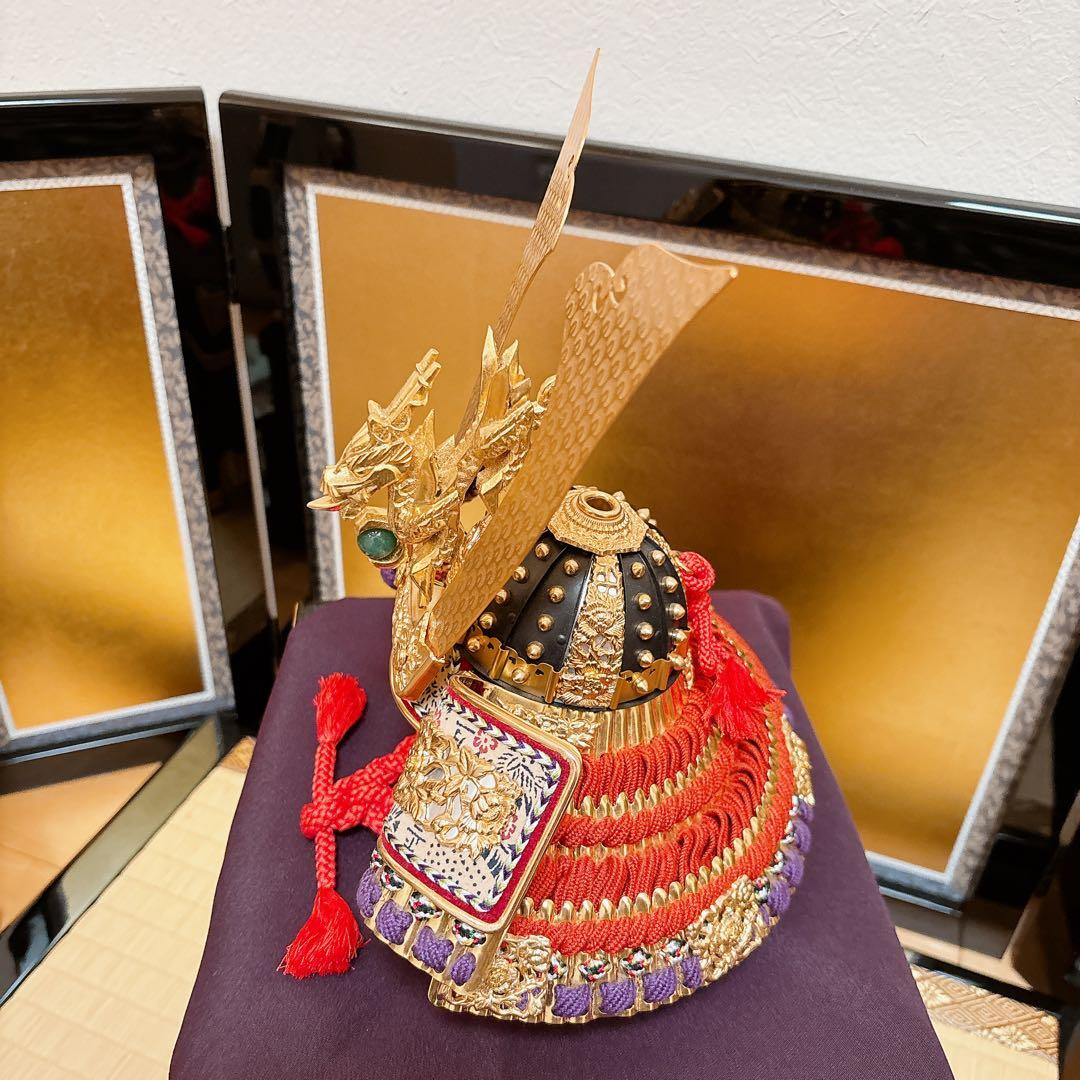 五月人形　兜　陣羽織　京甲冑　平安武久作　五月飾り　伝統　こどもの日　健康