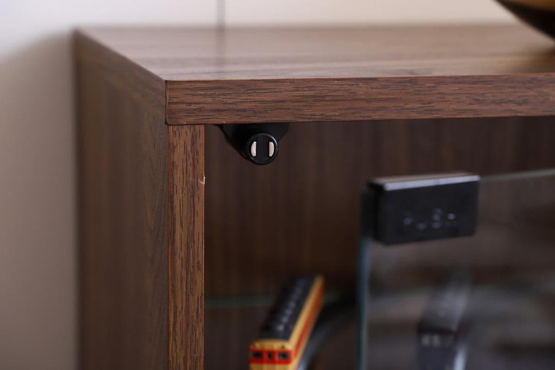 【幅46cm×奥行18cm】コレクションケース　ホワイト