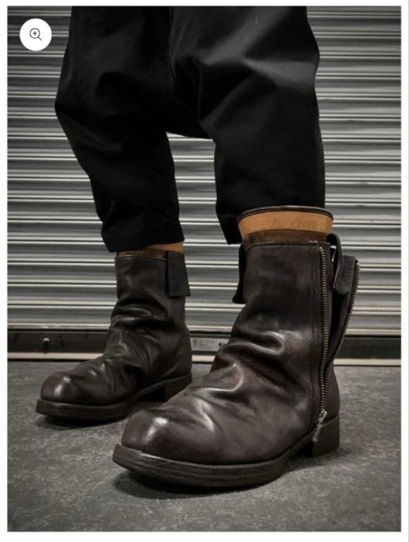 靴 AW09 MiharaYasuhiro Double Layered Boots