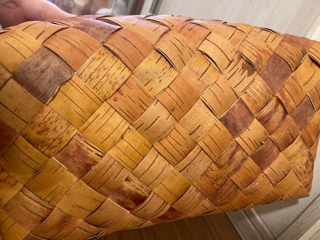 白樺作家Olga(オルガ)　白樺のかご　特大サイズ