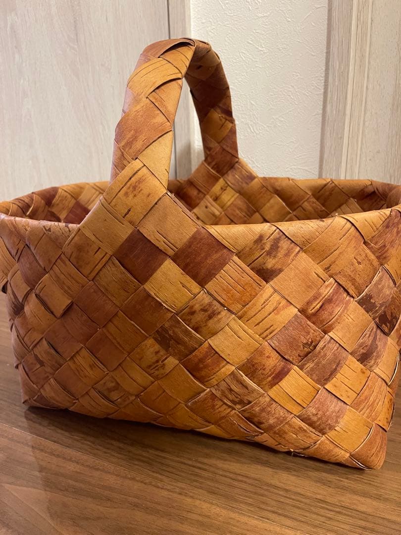 白樺作家Olga(オルガ)　白樺のかご　特大サイズ