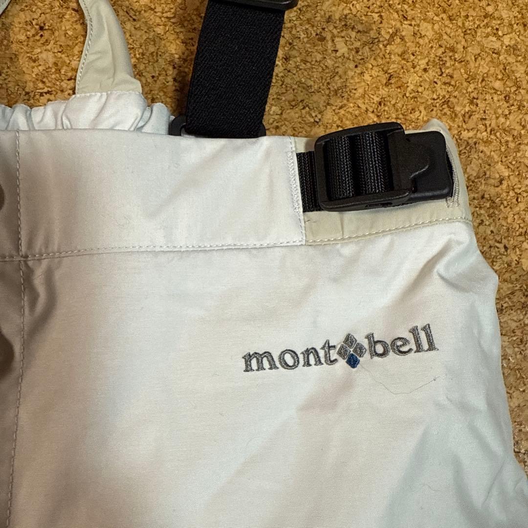 未使用mont-bell アルパインパンツ Kid's 150 ホワイトスモーク