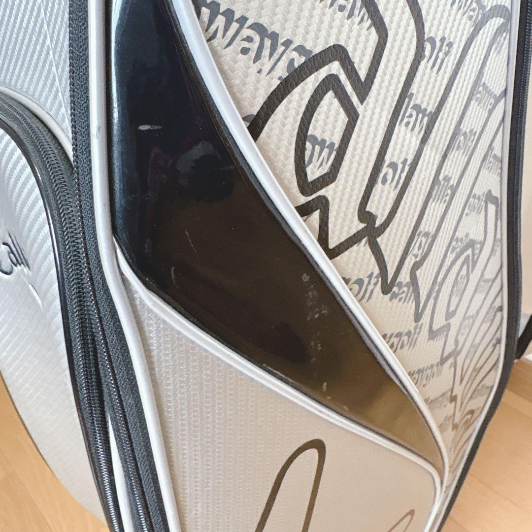 K415 美品！Callaway キャディバッグ シルバー