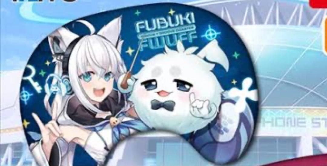 梶*空様 ホロライブ　タイトー　ヘッドホン　ゲーミングクッション