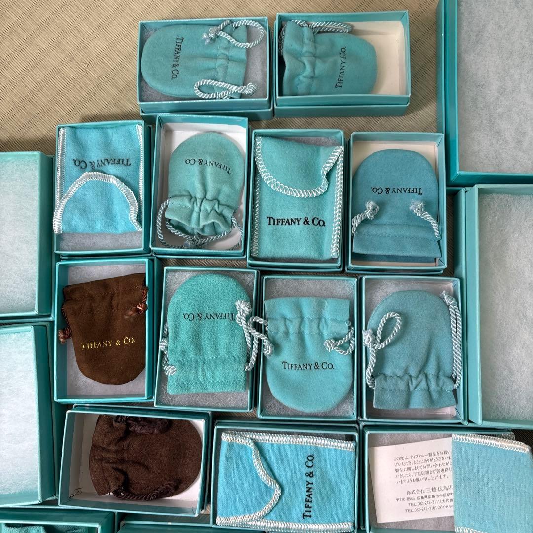 Tiffany & Co. ギフトボックス空き箱21個