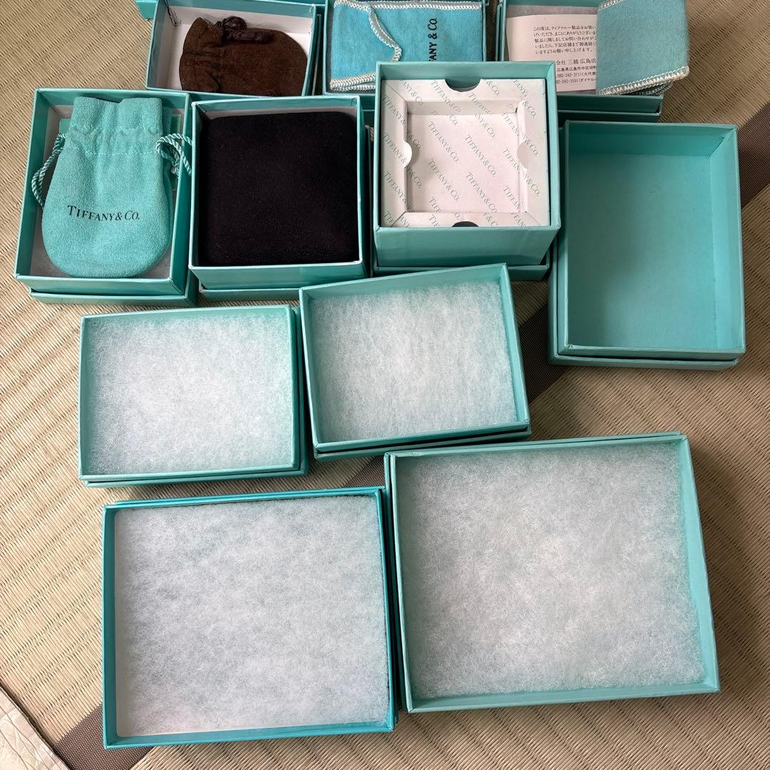Tiffany & Co. ギフトボックス空き箱21個