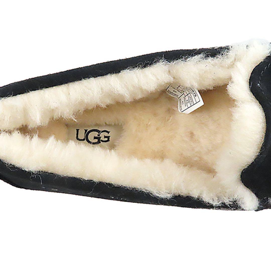 【新品未使用】UGG/モカシン/ブラック/24cm