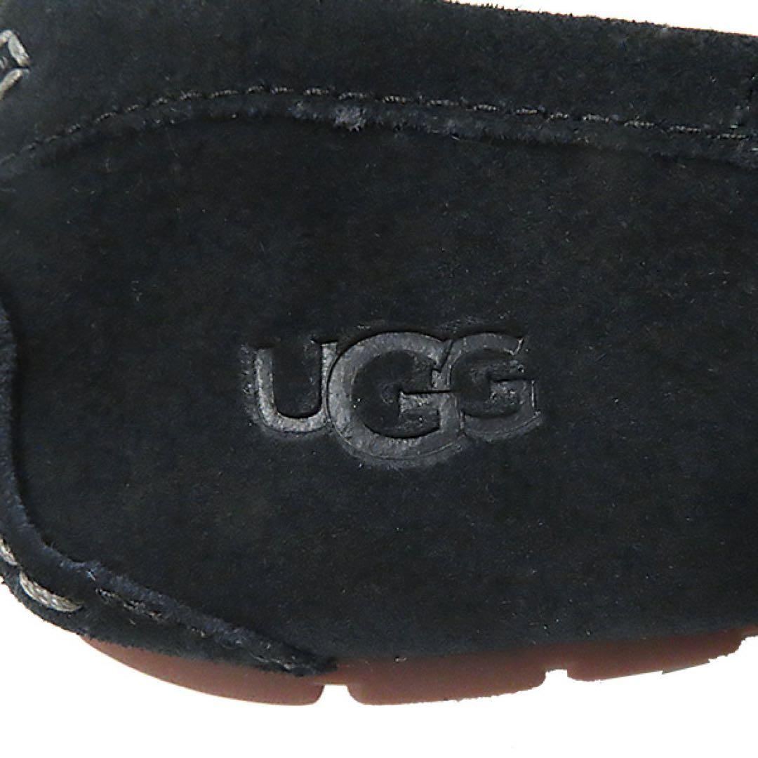 【新品未使用】UGG/モカシン/ブラック/24cm