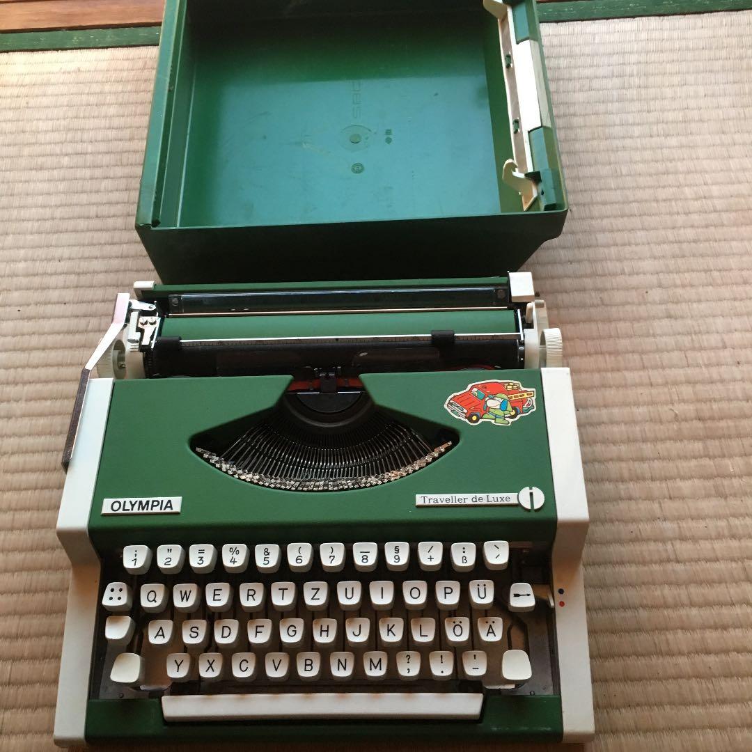 0290　英文タイプライター OLYMPIA　Traveller de Lux
