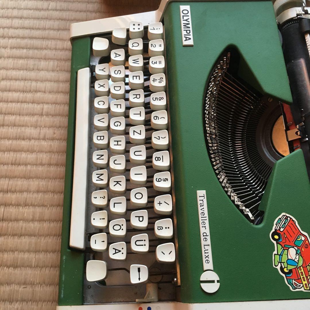 0290　英文タイプライター OLYMPIA　Traveller de Lux