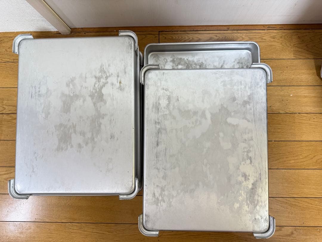 餃子バット　業務用　アルミ　8枚　EBM 中 40