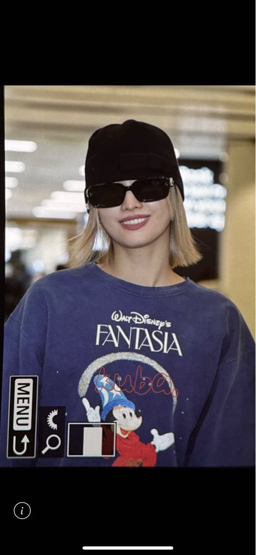 セントマイケル　Disney's Fantasia トレーナー Lサイズ