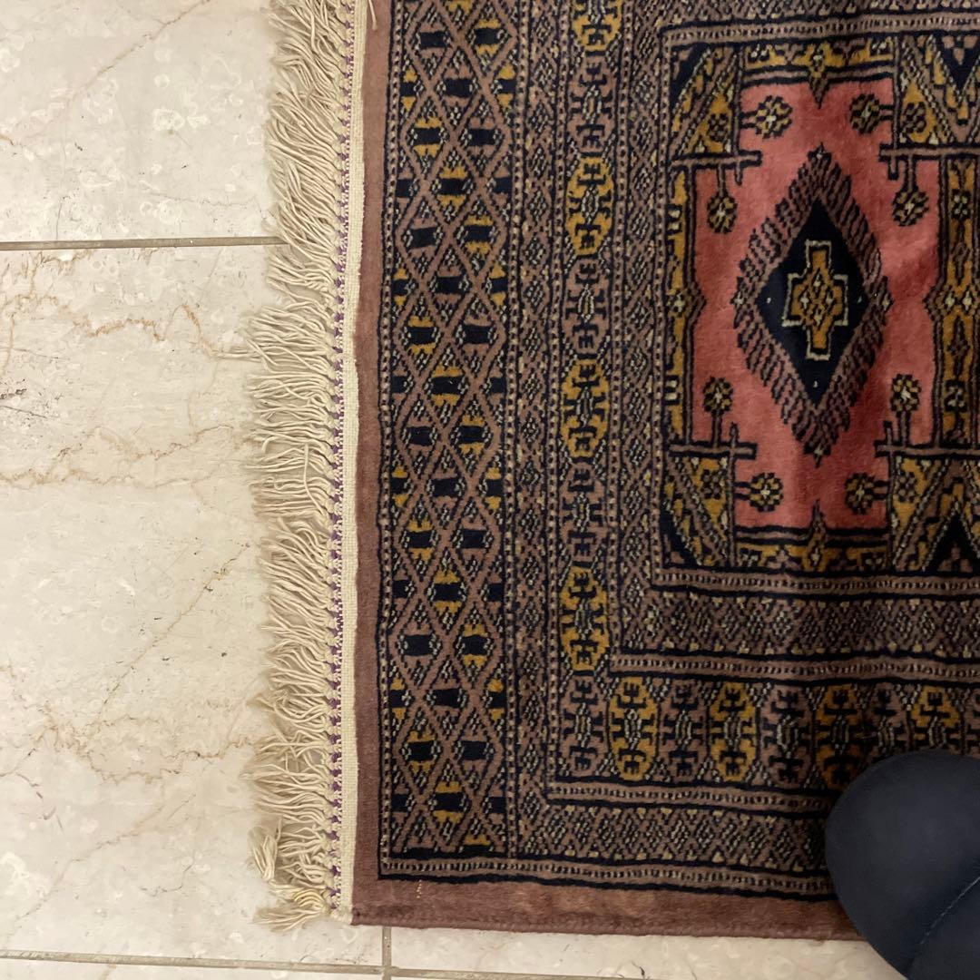 ヴィンテージラグ　マット　美品