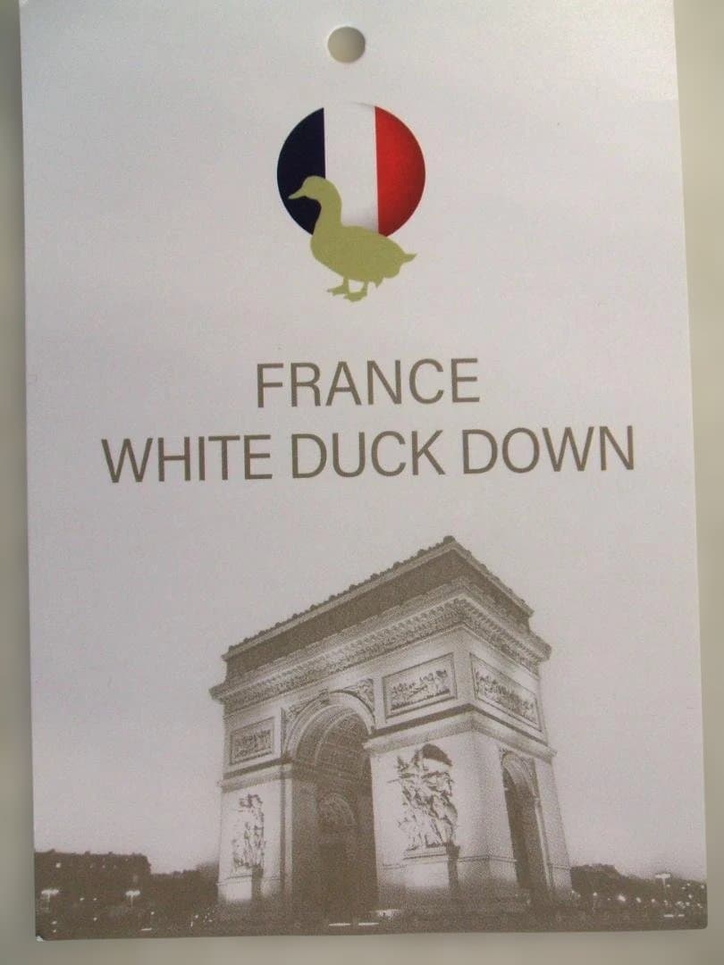 限定新品＊四つ星＊フランス増量１，３キロ＊綿１００％羽毛布団（シングル・Ｐ）