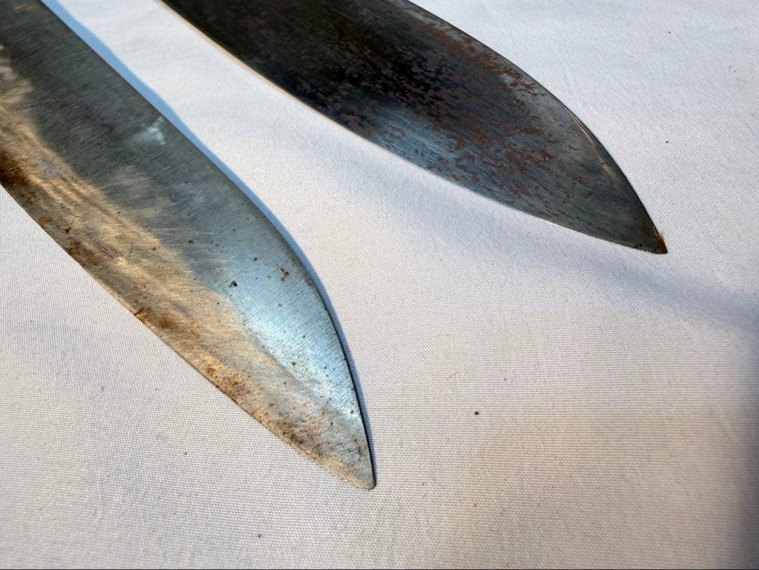 光友　菊元　日本鋼　特鋼光　三徳包丁　包丁　刃物　2本セット