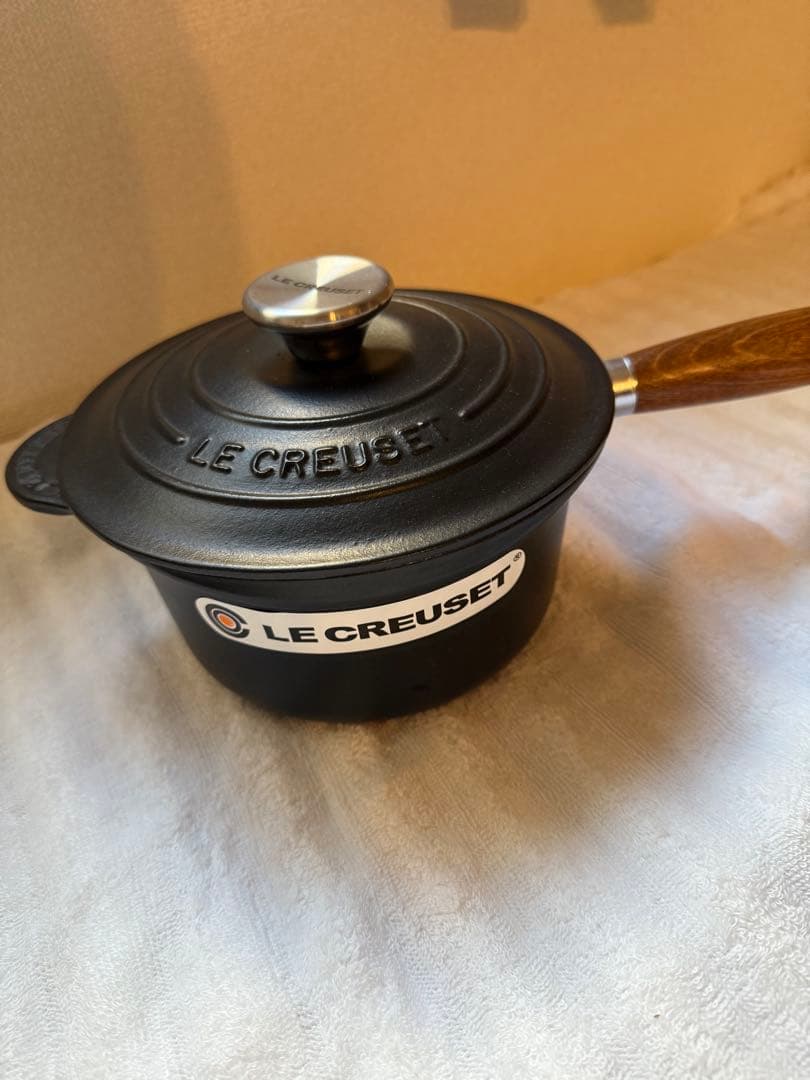 LE CREUSET 片手鍋 18cm 黒