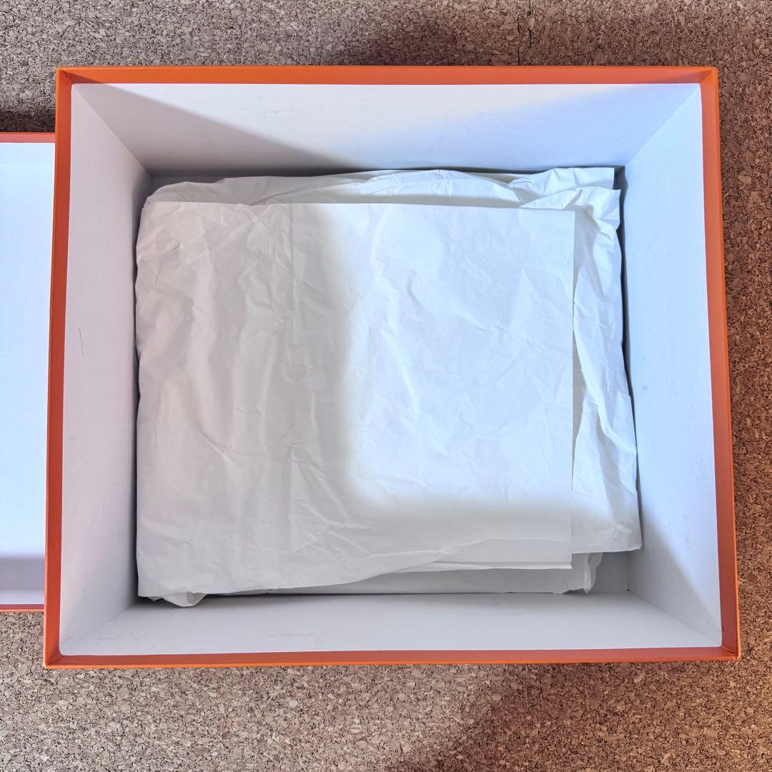 【美品】HERMES エルメス　バーキン25 空箱　保護用包み紙付き