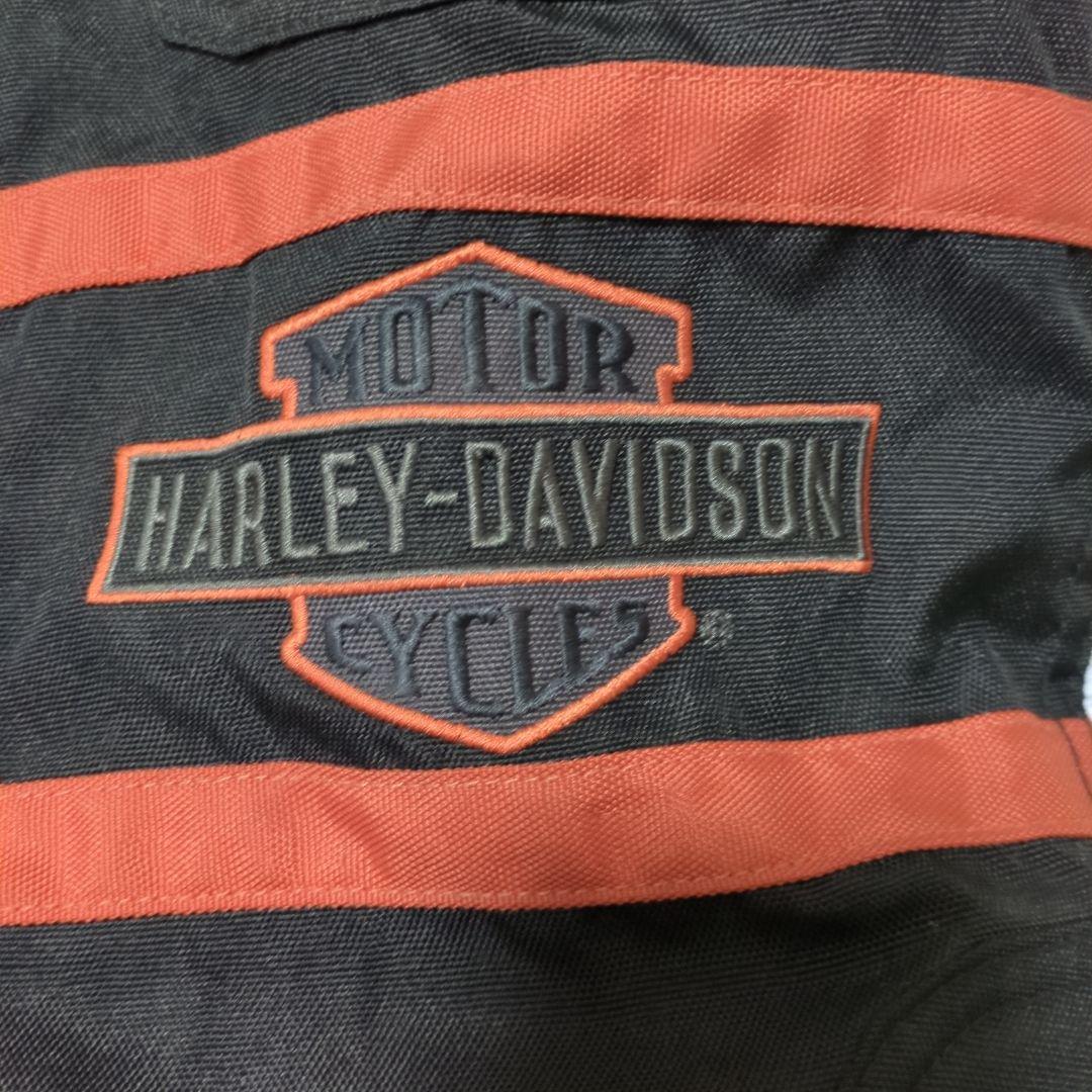 HARLEY-DAVIDSON ジャケット ブラック/オレンジ