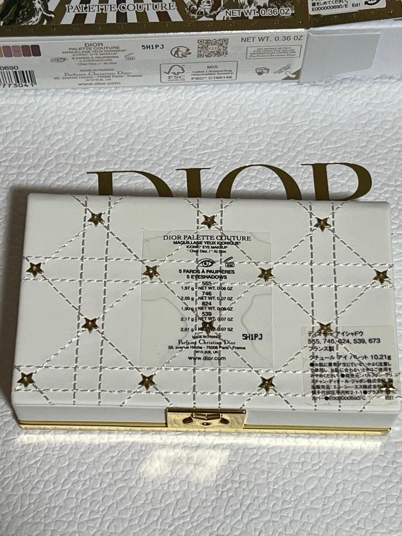 新品　DIOR クチュール アイ パレット　2025