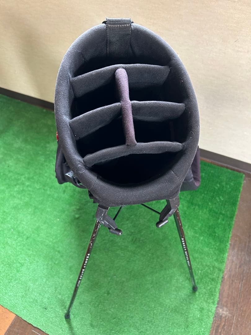 PEARLY GATES ゴルフキャディバッグ 黒