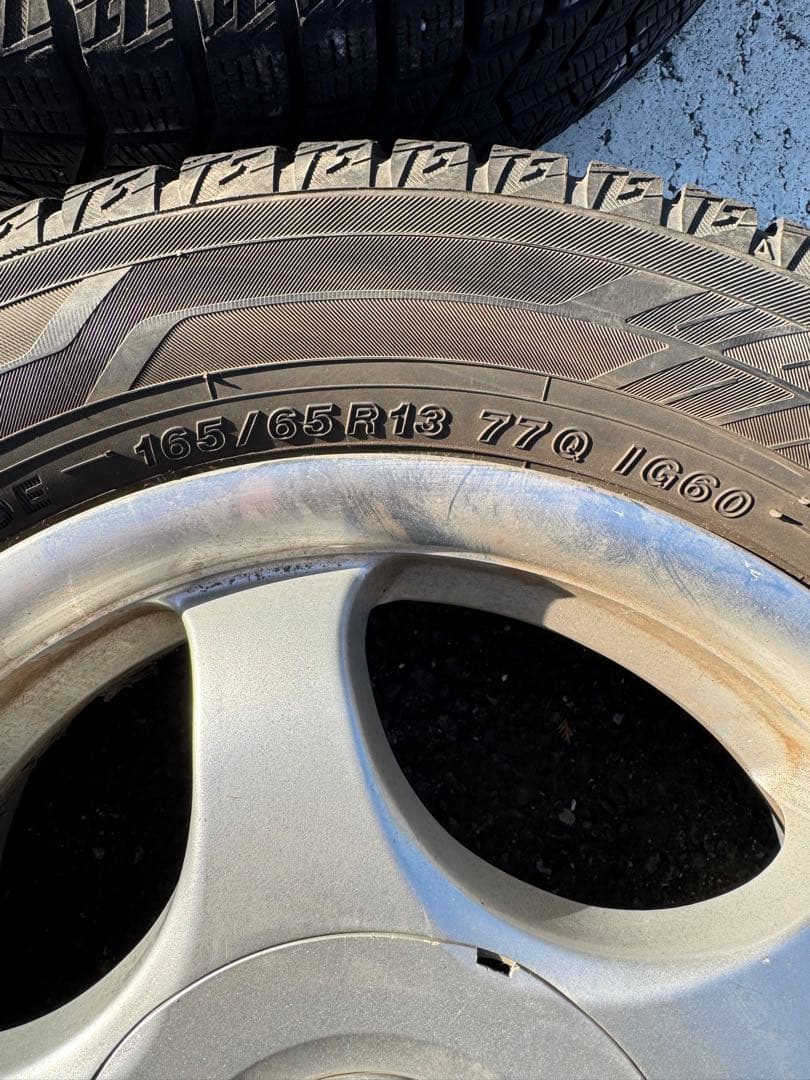 165/65R13 スタッドレス　YOKOHAMA ice GUARD 送料無料