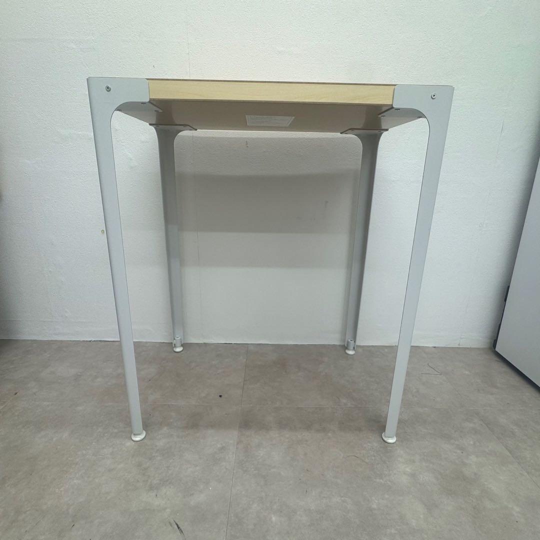 無印良品 MUJI スチール脚木製デスク オーク突板 中古品 nk01