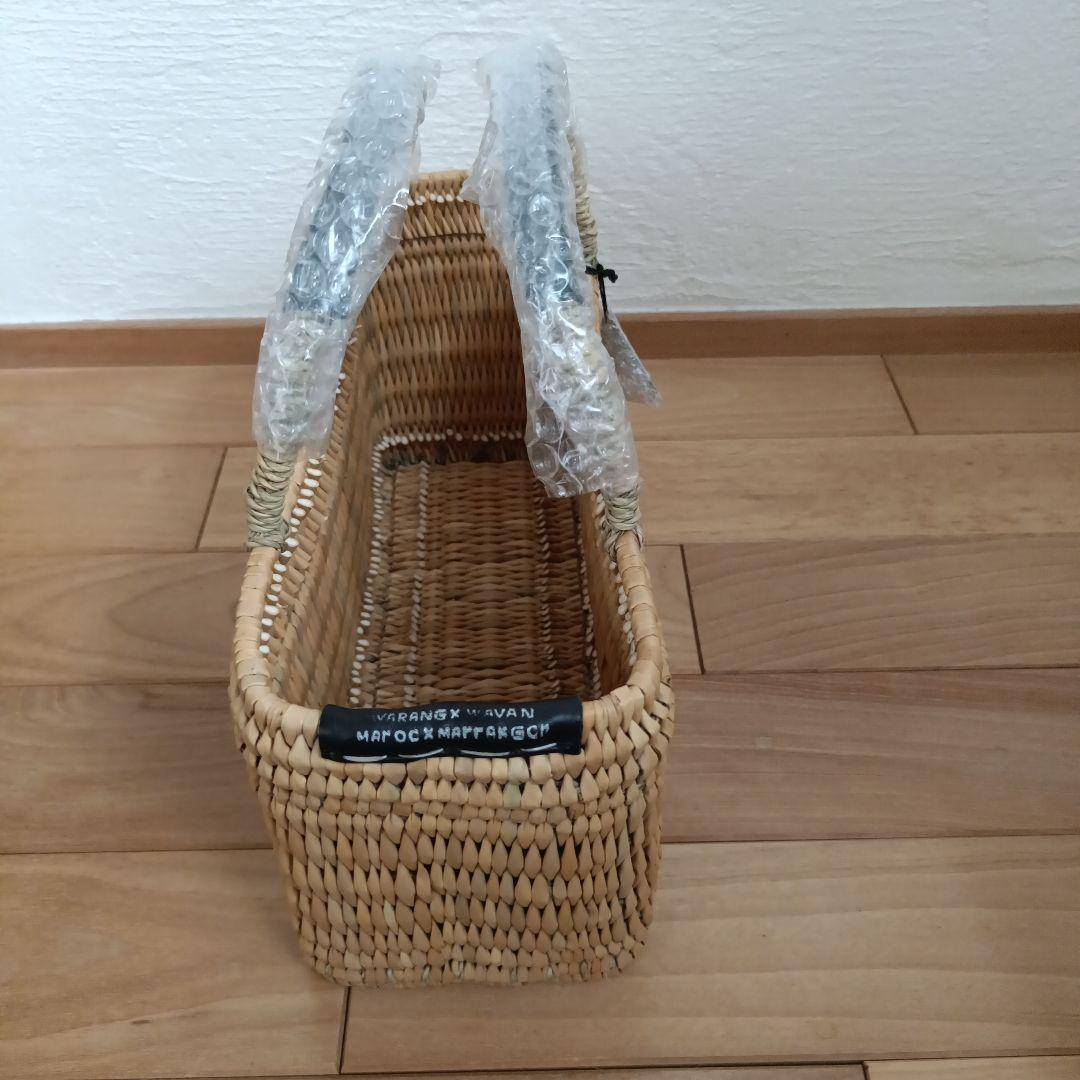 お値下げ中！　ワランワヤン　かごバッグ　ブラック　新品未使用