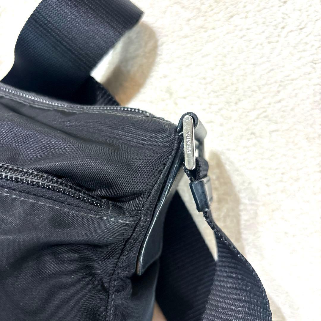PRADA ショルダーバッグ　黒　ナイロン　1BC421 ギャランティカード付