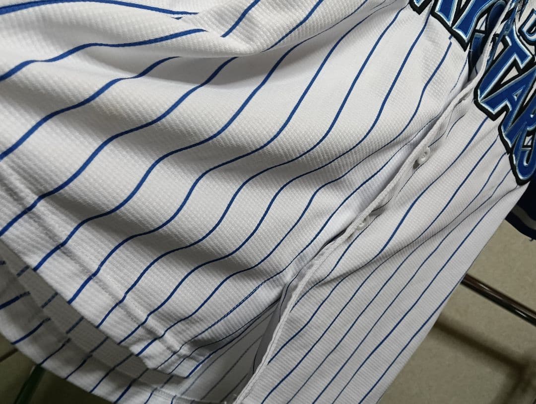 【美品・超希少】横浜DeNAベイスターズ レプリカ刺繍ユニフォーム（プロスパ製）