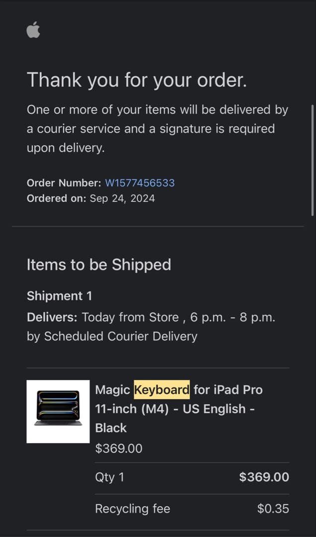 iPad Pro M4 Magic Keyboard US 配列