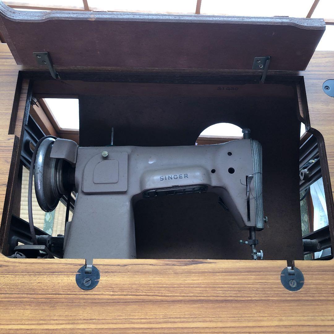 SINGER 足踏みミシン　埼玉県川越受取は8000円で。