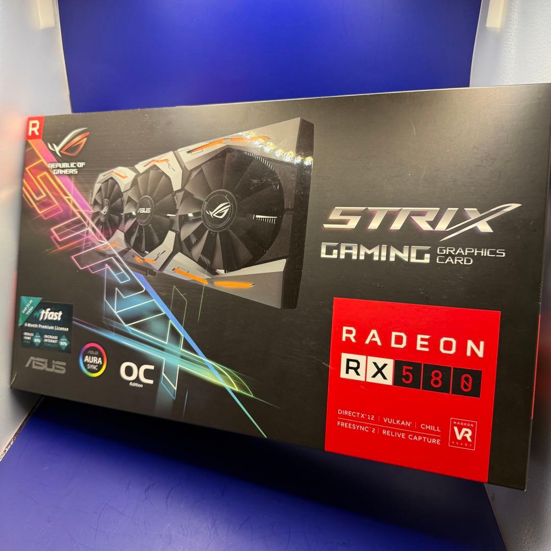 【週末セール】ASUS ROG STRIX Radeon RX 580 8GB