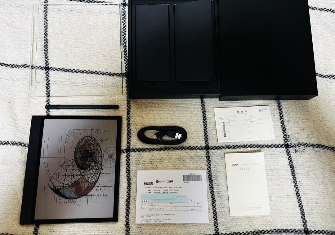BOOX NOTE AIR 4 C E-INKタブレット　android（美品）