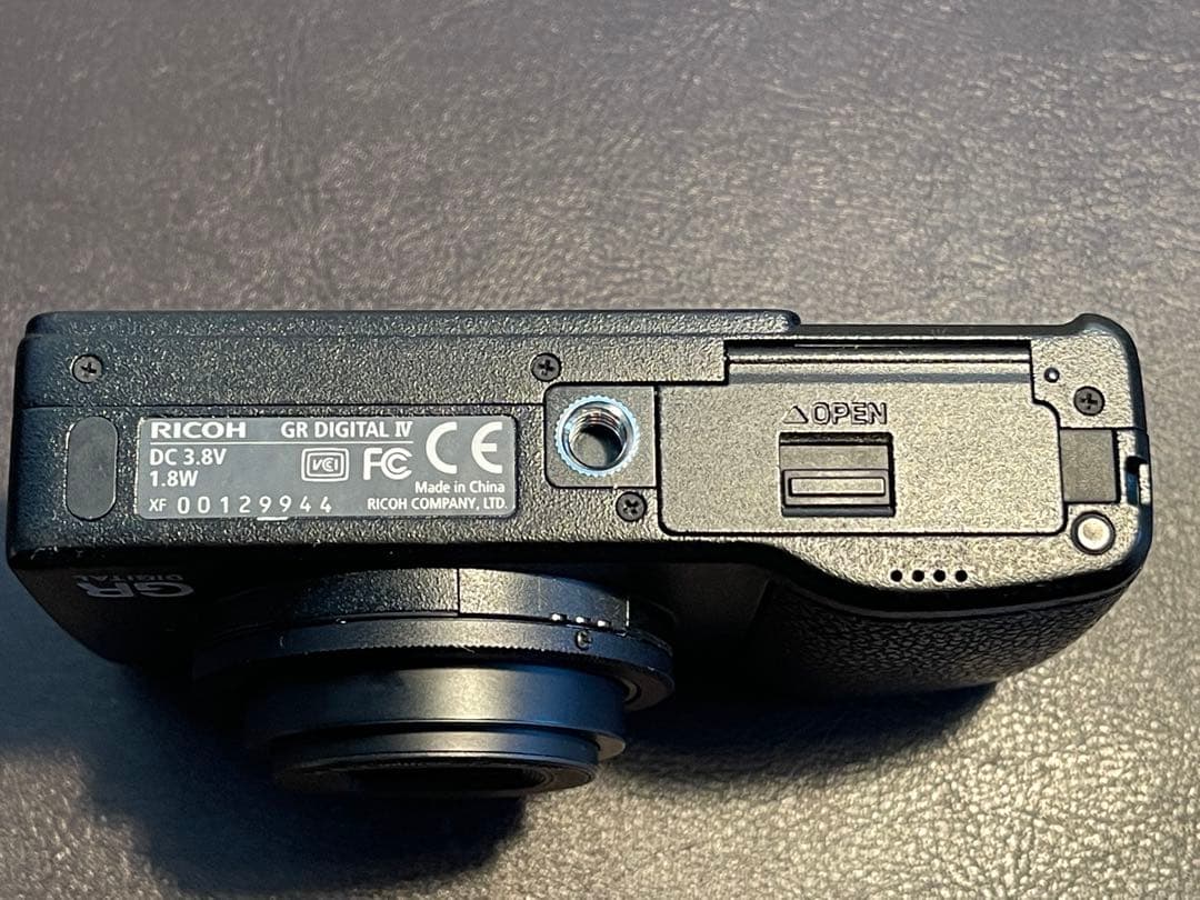 RICOH GR DIGITAL IV ジャンク 電源入らず レンズ未格納