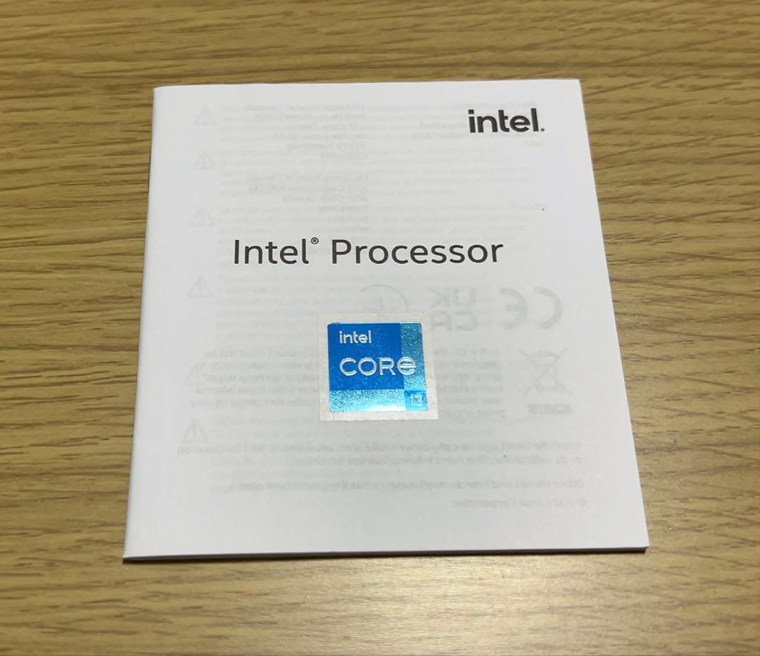 Intel Core i3-12100F 12世代 CPU