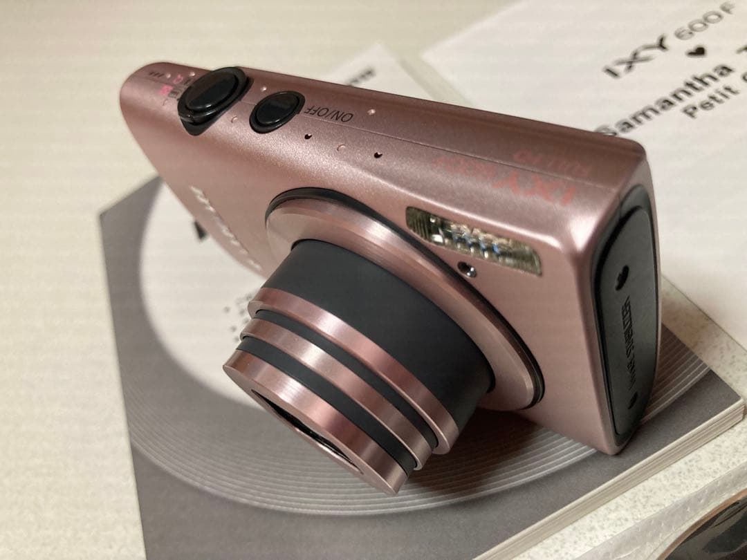 Canon IXY600F ピンク コンパクトデジタルカメラ