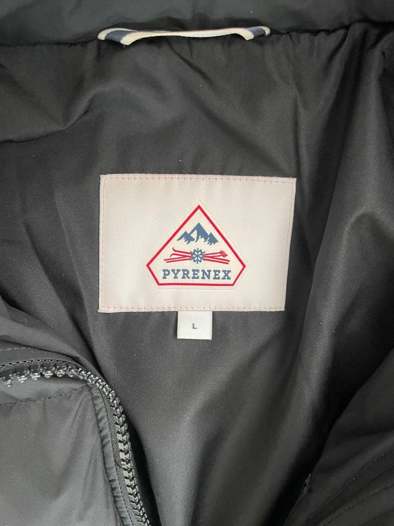 極美品　PYRENEX ピレネックス　SPOUTIC ダウンジャケット　ブラック