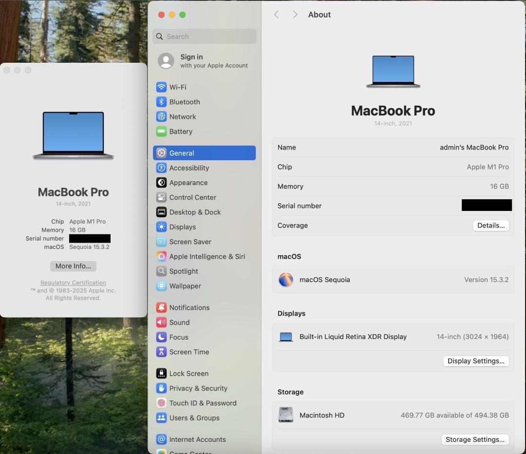 MacBook本体 MacBook Pro 2021 14inch/M1Pro/16GB/512GB