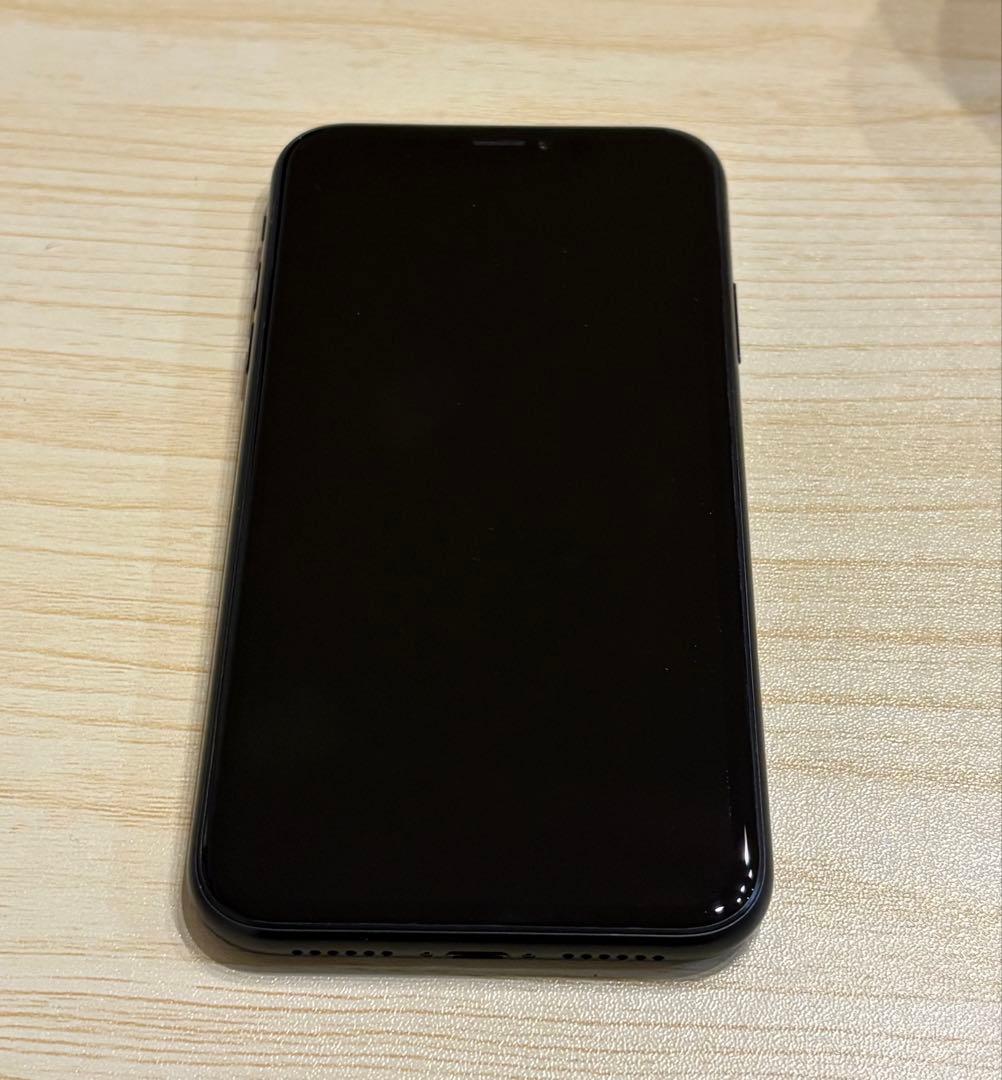 Apple iPhone XR ブラック128GB 初期化済み SIMフリー