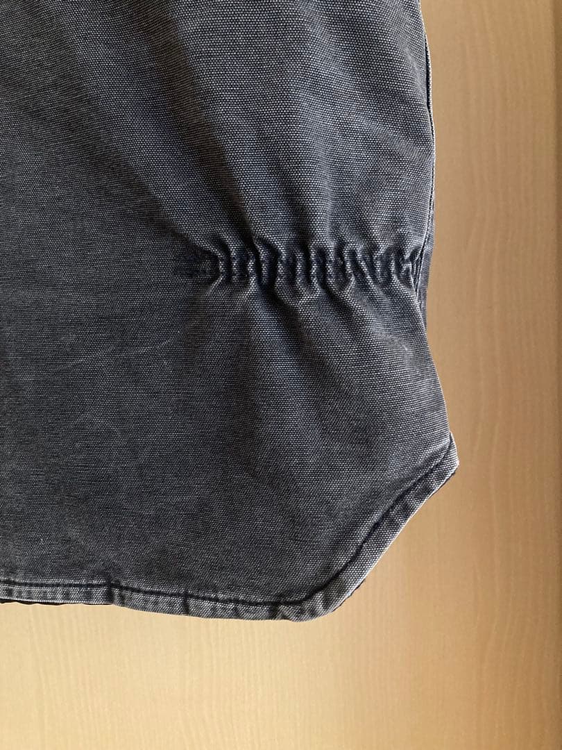 Carhartt カーハート　ダックベスト　ブラック　フェード　XL