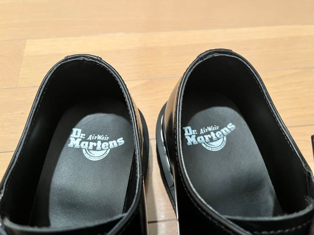 ドクターマーチン 1461 ジップ ホワイトステッチ 3 ホール シューズ