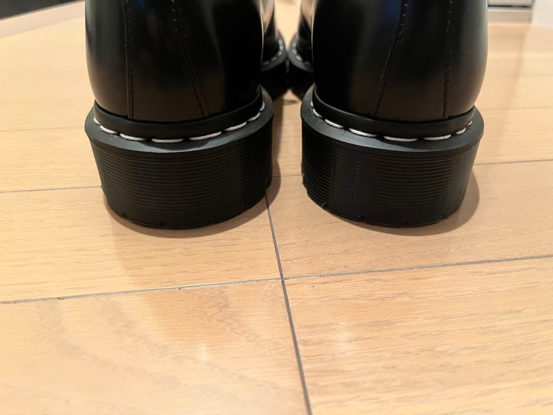 ドクターマーチン 1461 ジップ ホワイトステッチ 3 ホール シューズ